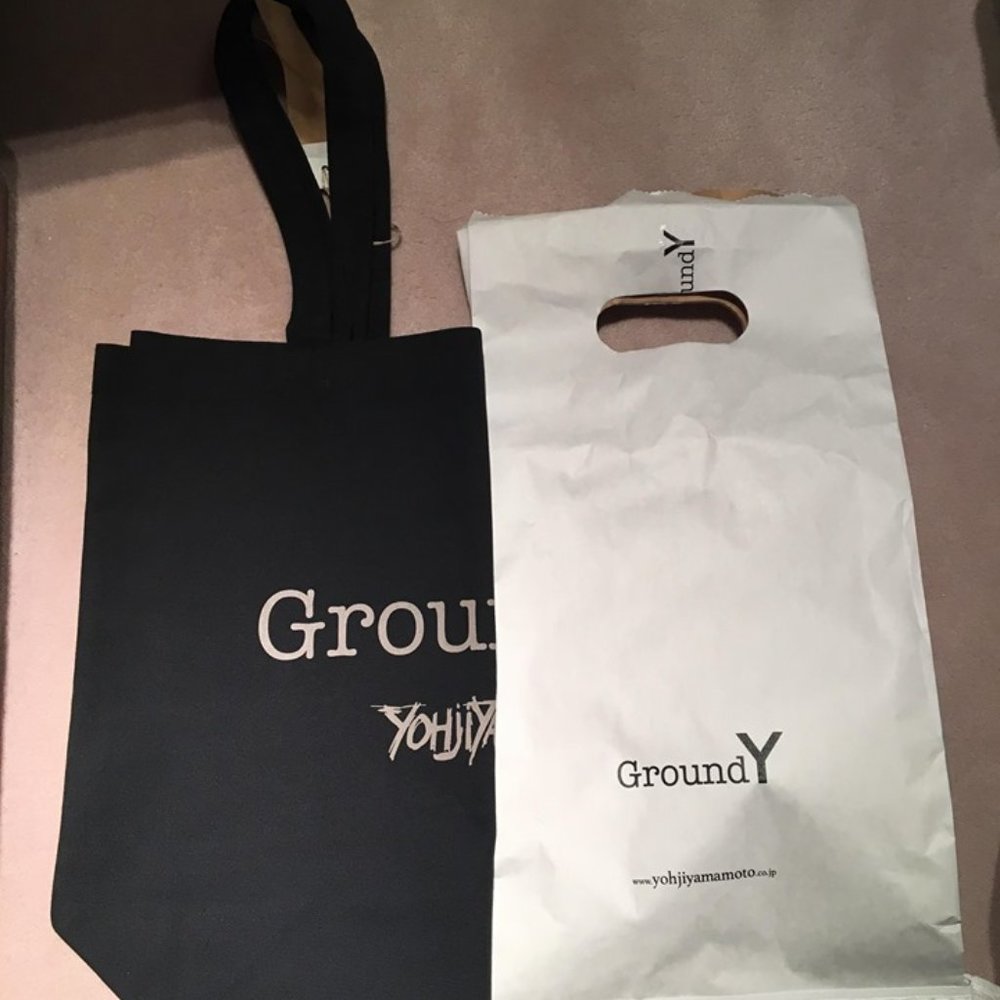 Yohji Yamamoto Ground Y logo tote bag - Picture 2 of 2